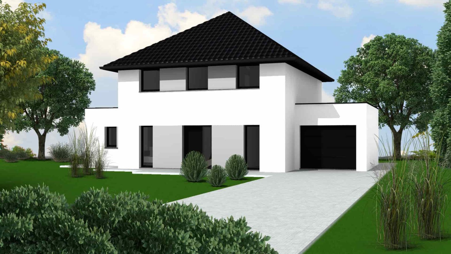 Atlas 4 chambres Athena - 5 Chambres Garage
