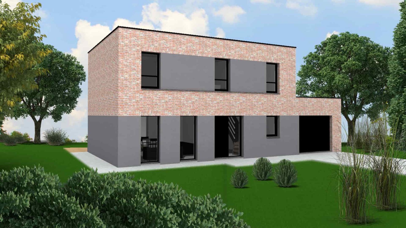 Helios 4 chambres Athena - 5 Chambres Garage